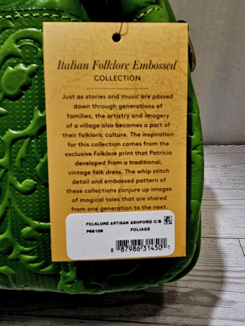 Patricia Nash Ashford Crossbody Sachel - Picture 2 of 9